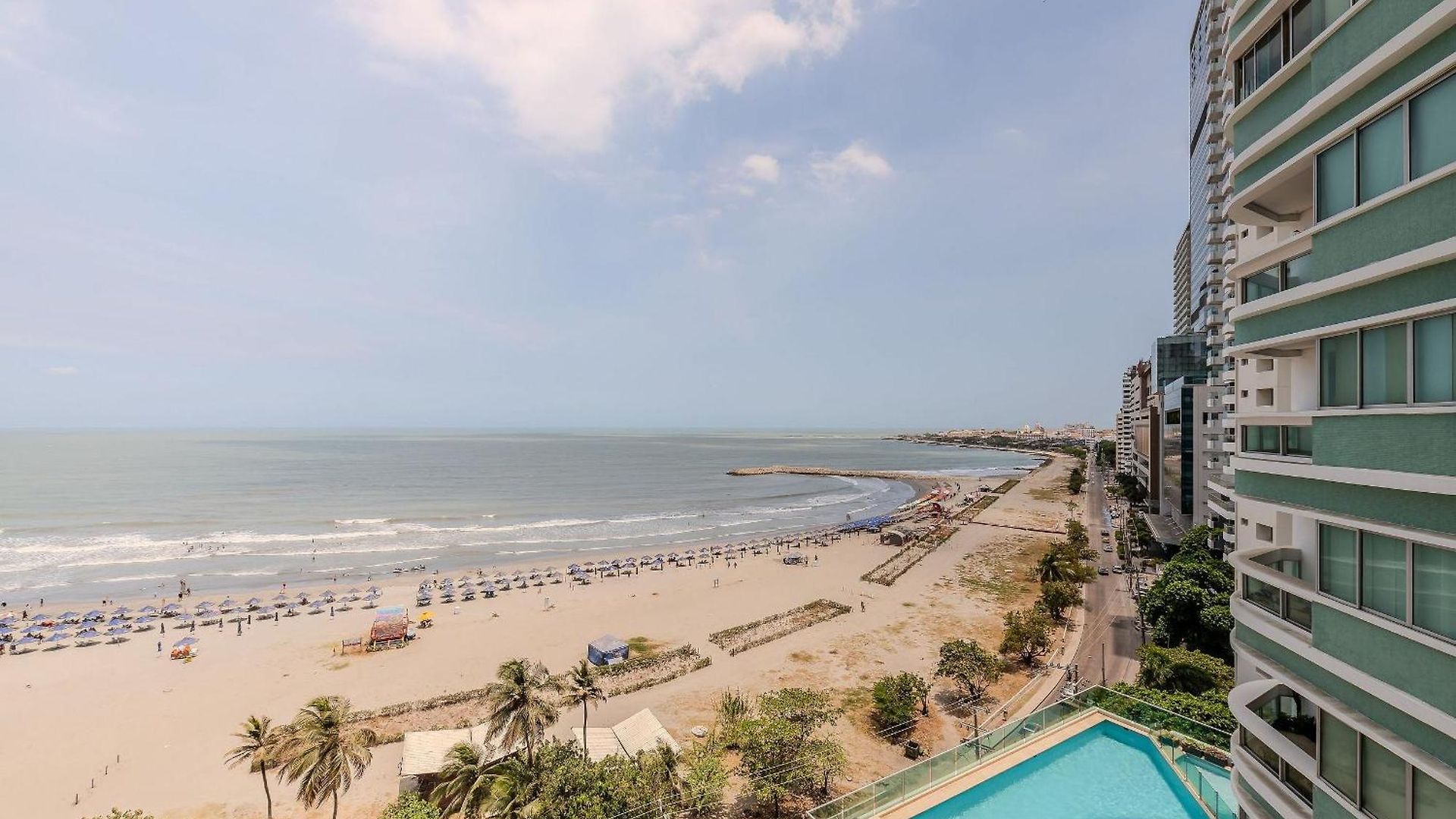 Apartamento Espectacular Vista Al Mar - Edificio Infinito 1002 *